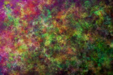 Smoky çok renkli odağını kaybetmiş duvar kâğıdı. Bulanık Arkaplan Özeti.