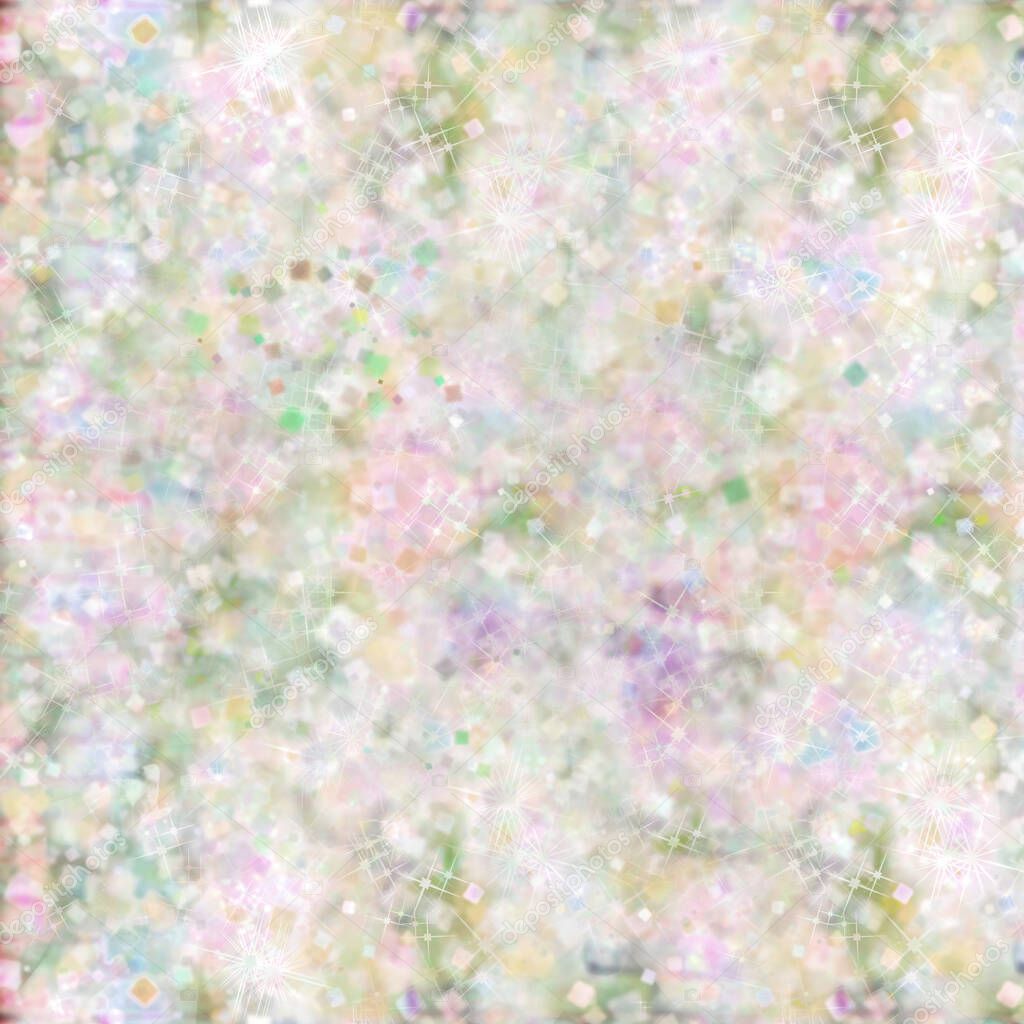 Pastel colors defocused pattern wallpaper. Abstract blurred background.