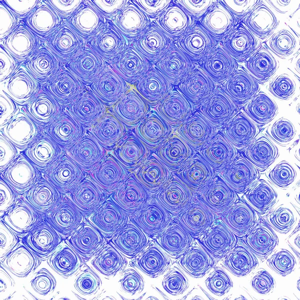 Fondo Abstracto Irregular Azul Blanco Imagen Generada Digitalmente — Foto de Stock