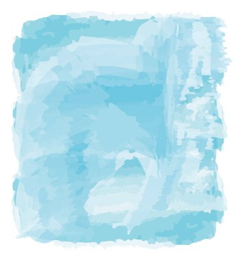Mavi suluboya arka plan. Vektör çizim.