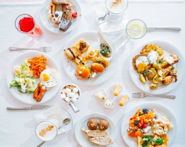 Kahvaltı Büfekonsepti, Lüks Otelde Kahvaltı Saati, Brunch