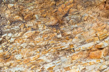 Taş dokusu. Kaya oluşumu dağ İspanya