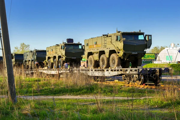 Russian military armored car Typhoon-K Army weapon — Stock Photo, Image