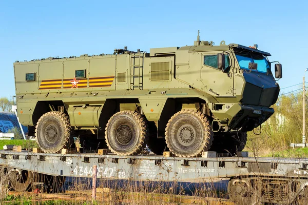 Russian military armored car Typhoon-K Army weapon — Stock Photo, Image