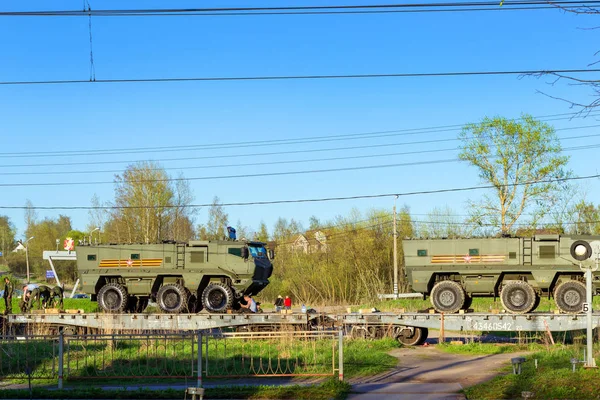 Russian military armored car Typhoon-K Army weapon — Stock Photo, Image