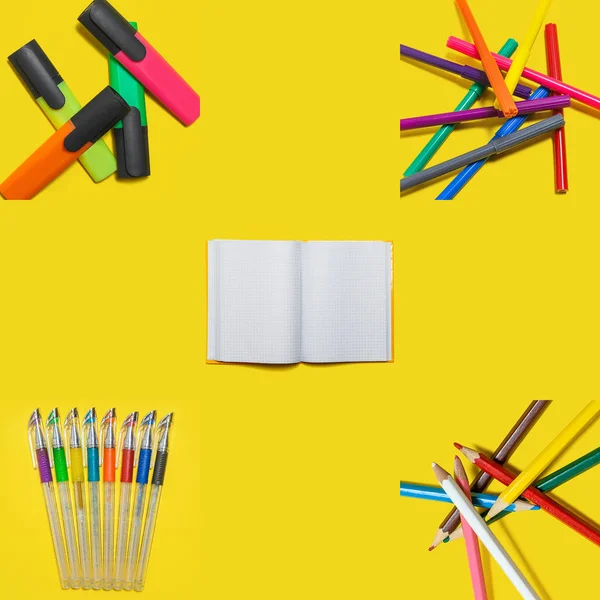 Back to school accessories — Stock Photo, Image
