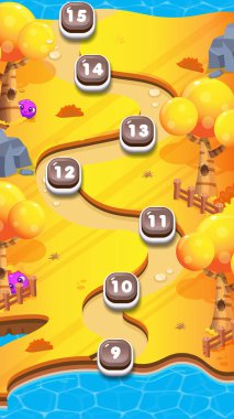 Mobil cihazlar için düzey Dünya Haritası - varlıkları - için oyun Reskin oyunları