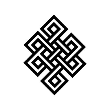Celtic düğüm sembol - dövme hazır baskı için