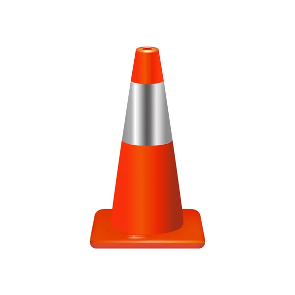 Traffic Cone. Vector teken. — Stockvector