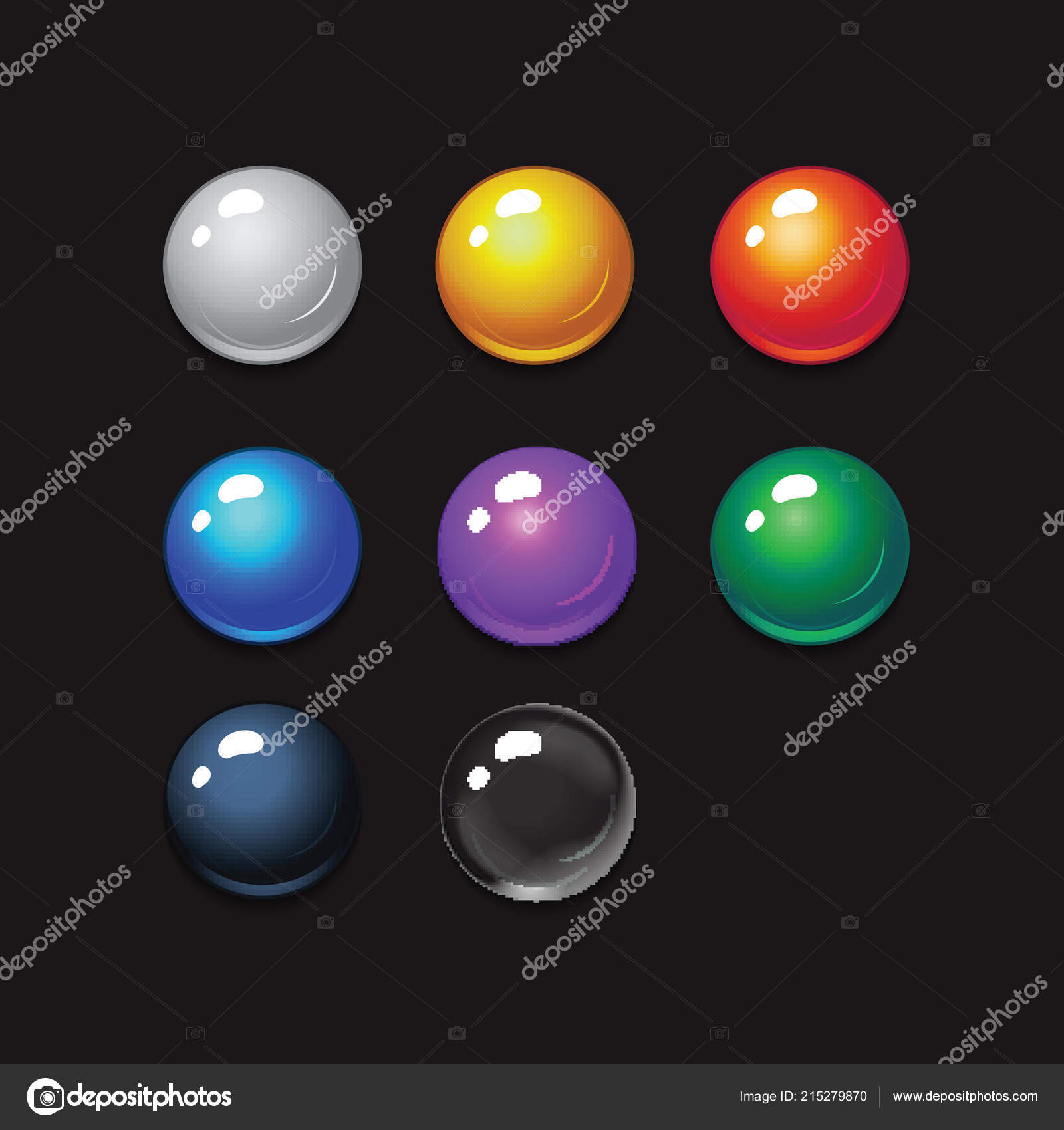 Gold and gems tresarues bubble shooter match 3 Vector Image