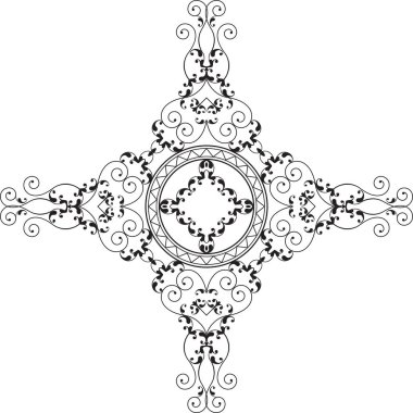 Hıristiyan Haçı Tasarım Vektör Sanatı