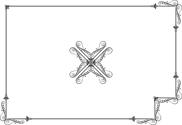 Vektorové Umění Návrhu Rámečku — Stockový vektor