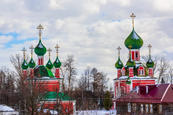 Władimir Katedra i Kościół Alexander Nevsky — Zdjęcie stockowe