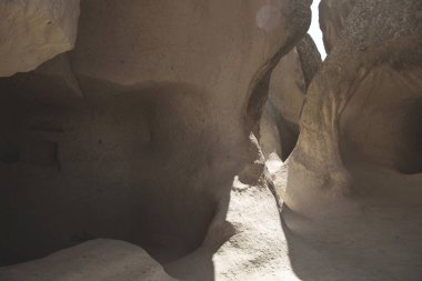 Moda arka planı - ışık ve gölgeli kayalar