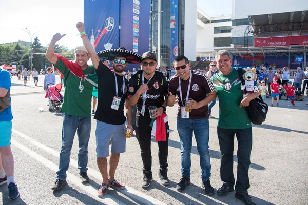 Fans van de Mexicaanse — Stockfoto