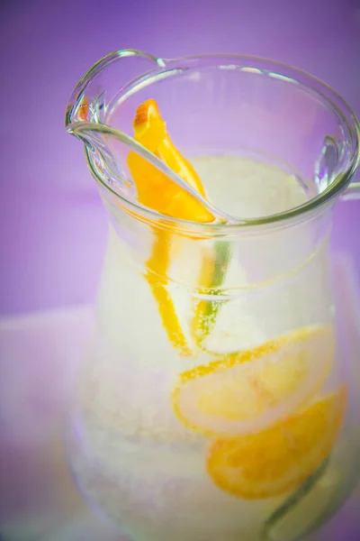 Lemoniada Słoiku — Zdjęcie stockowe