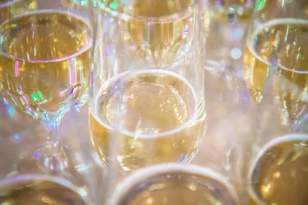 Champagne Flûte Une Fête — Photo