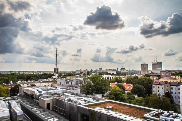 Lublin Polonya Şehir Panoraması — Stok fotoğraf