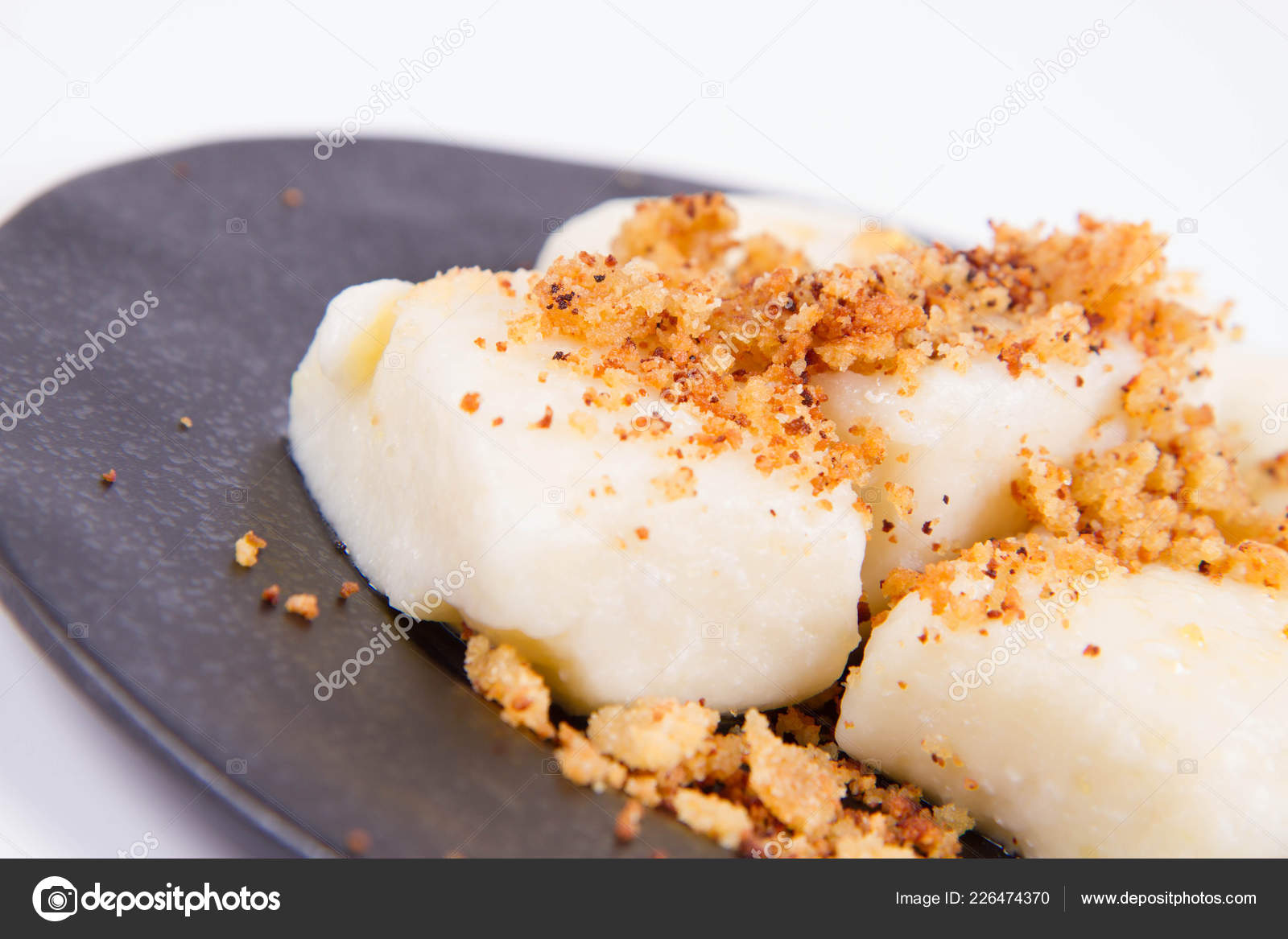 Dumplings Cottage Cheese Traditional Polish Dish Called Lazy