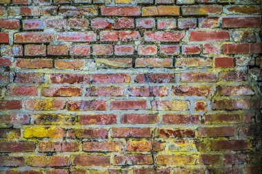 Tuğla duvar yakın çekim
