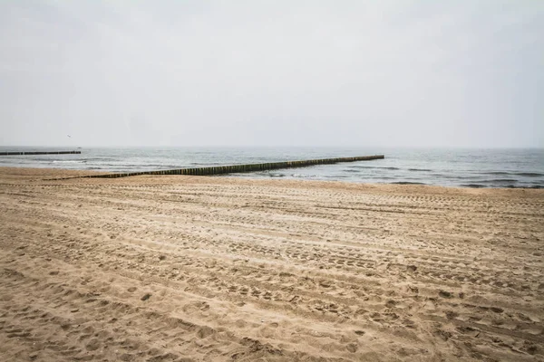 Пляж Дерев Яними Водами — стокове фото