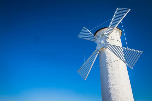Stawa Mlyny Navigation Beacon Built Form Windmill 19Th Century Breakwater — Stock Photo, Image