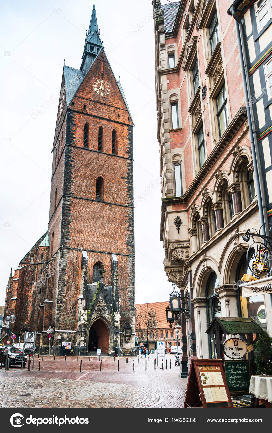 Hannover Germany March 2018 Street View Downtown Hannover Germany