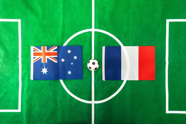 2018 World Cup football match France vs Australia
