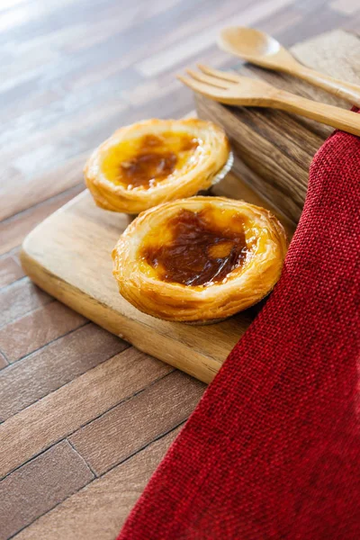 delicious portuguese egg tart dessert