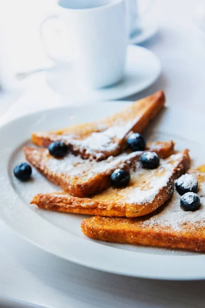 Homemade french toast with Butter (Pain perdu)