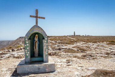 Madagaskar en güney noktası işaretleme Meryem Ana heykeli