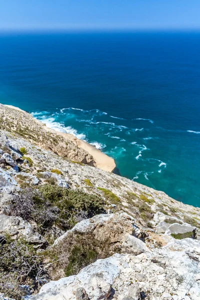 Скалы Мыса Сент Мари Обозначающие Самую Южную Точку Острова Мадагаскар — стоковое фото