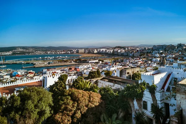 Régi Medina Port Tanger Marokkó — Stock Fotó