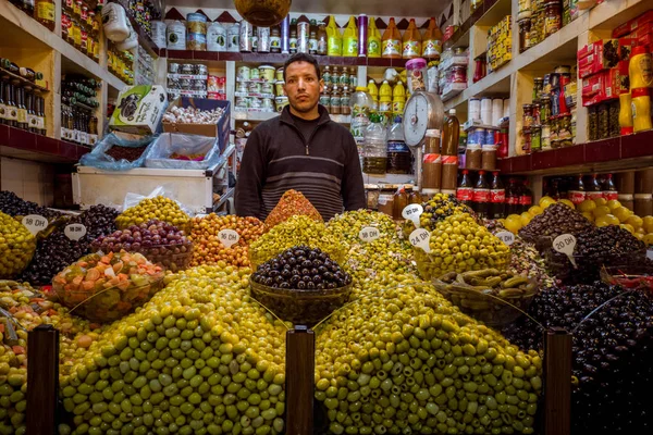 Marokkaanse kruidenier — Stockfoto