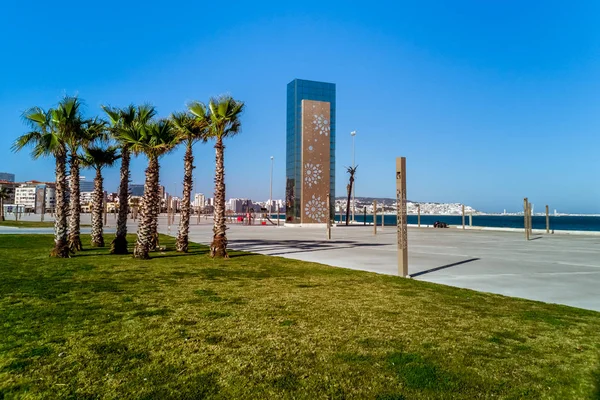 Waterfront a Tangier, Marokkó — Stock Fotó