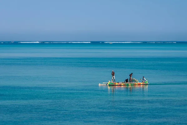 Scène de pêche des pêcheurs malgaches — Photo