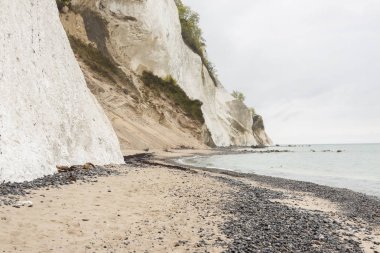 Manzara tarih Pzt, Danimarka - Beyaz kayalıklar.