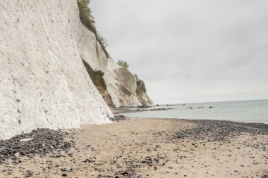 Manzara tarih Pzt, Danimarka - Beyaz kayalıklar.