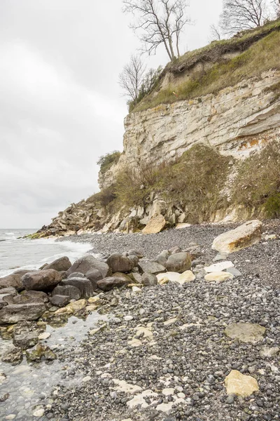 Danimarka Stevns Clifss Görünümü Bahar Günü Europe — Stok fotoğraf