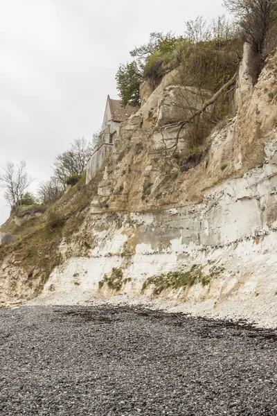 Uitzicht Stevns Clifss Denemarken Lente Europa — Stockfoto