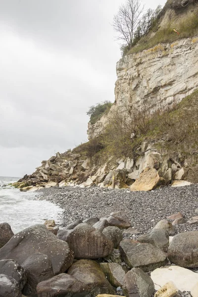 Danimarka Stevns Clifss Görünümü Bahar Günü Europe — Stok fotoğraf