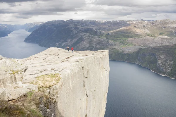 Найвідоміша Пам Ятка Відвідайте Норвегія Європа — стокове фото