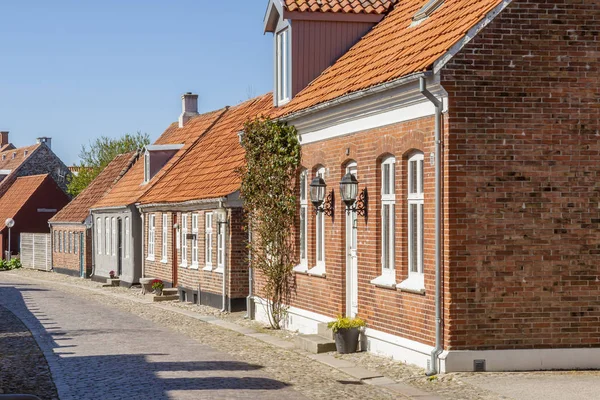 欧洲丹麦的林高宾古镇 — 图库照片