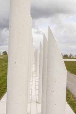 Anıt alanı Unesco Dünya Mirası Jelling, Danimarka.