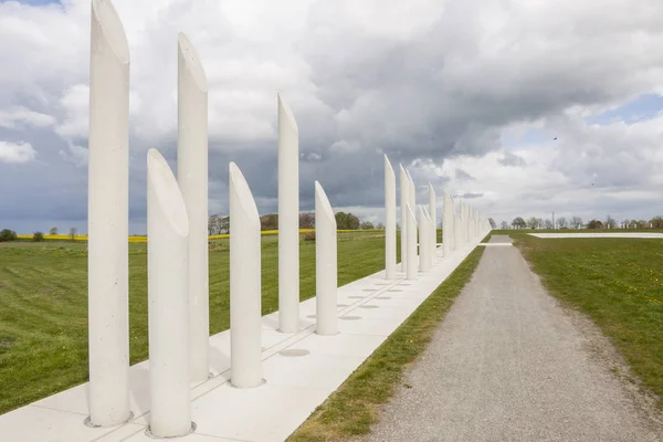 Monumento Patrimonio Humanidad Por Unesco Jelling Dinamarca —  Fotos de Stock