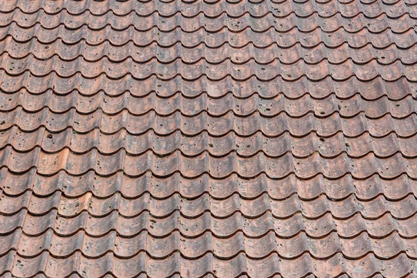 Detail Red Tile Roof Old Town Christiansfeld Denmark — Stock Photo, Image