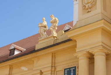 Lednice kalede south moravia, Çek Cumhuriyeti.