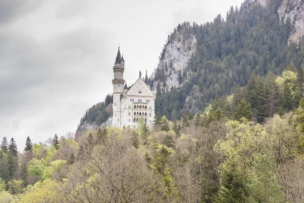 Neuschwanstein kastély-délnyugati Bajorország, Németország. — Stock Fotó