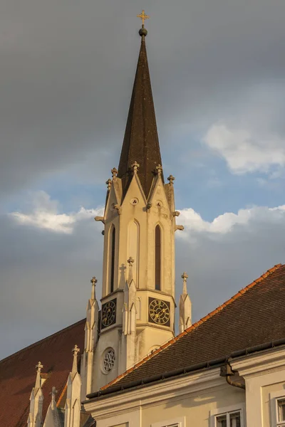 The Stadtpfarrkirche in Melk, Lower Austria, Austria — Stock Photo, Image