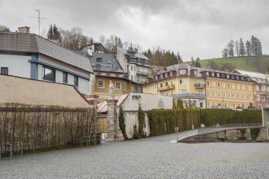 Mariazell Ana cadde - Avusturya, Avrupa.